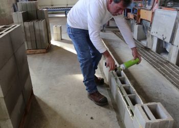 concrete block wall adhesive