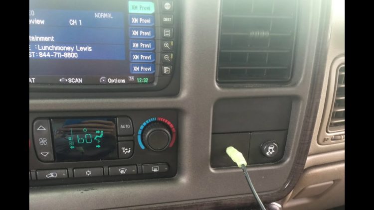 install aux jack in old car