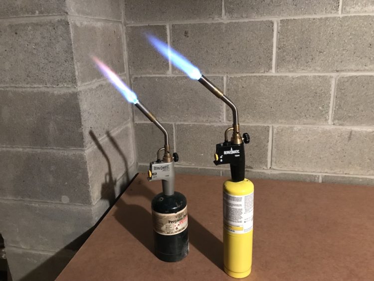 Which is hotter MAPP gas or propane?
