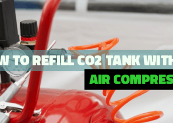 refill co2 tank with air compressor