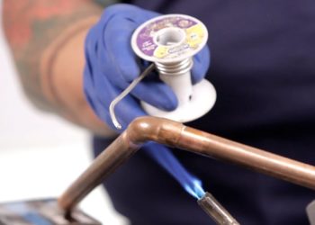 how to solder plumbing