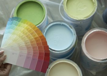 tinting concrete with latex paint