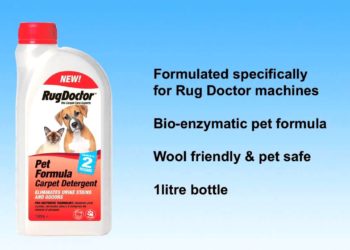 rug doctor detergent alternative