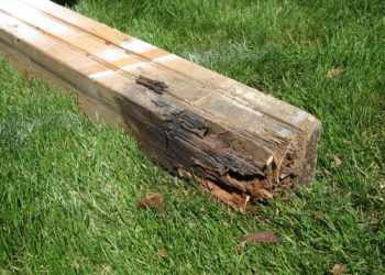 Can you use pressure treated wood for porch columns?