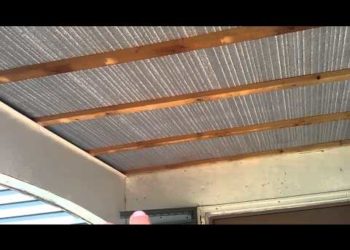 porch soffit installation