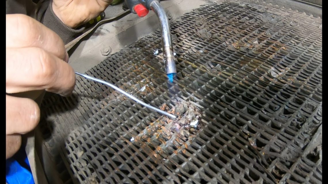 Can you weld a radiator crack?