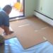 how to lay cork underlayment