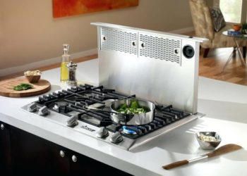 do i need a downdraft on my gas cooktop