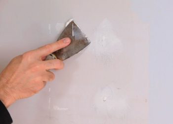 how to patch and paint nail holes
