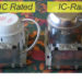 Can IC rated lights be covered with insulation?