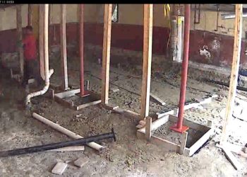 lally column installation