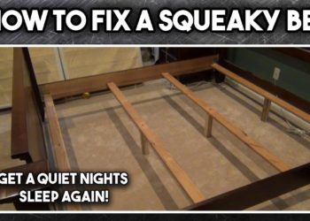 squeaky wooden bed