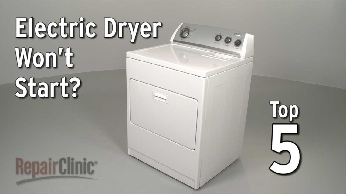 Do dryers have a reset button?