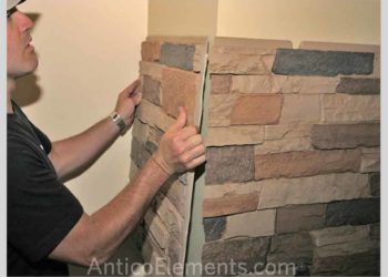 faux panel installation