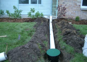 Should downspouts go into ground?