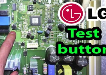 Is there a reset button on LG refrigerator?