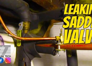 fix leaking saddle valve