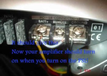 how do you hook up a car amp