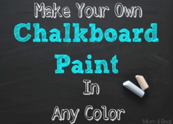 What surfaces can you use chalkboard paint on?