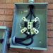 wiring meter base to breaker box