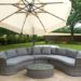 Can you leave patio furniture outside in the rain?