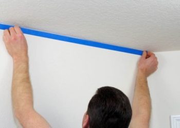 how long to let paint dry before taping