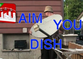 how to disconnect a satellite dish