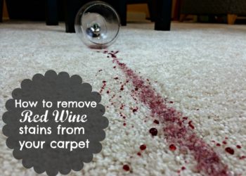 how to remove red wine stains from polyester
