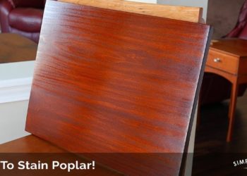 Is Poplar good for staining?