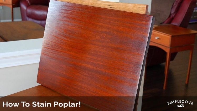 Is Poplar good for staining?