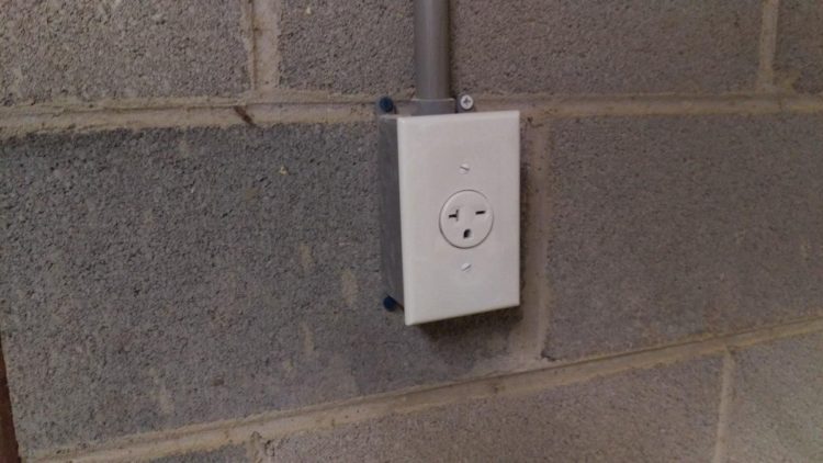 What is a 220v outlet used for?