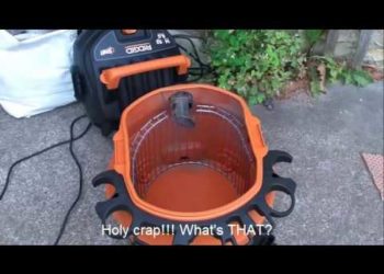 How do I add bags to my Ridgid shop vac?