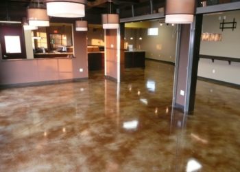 acetone on epoxy floor
