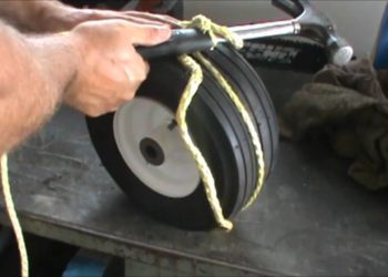 Can you use fix a flat on a wheelbarrow tire?