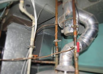 What is the purpose of bonding gas and water pipes together?