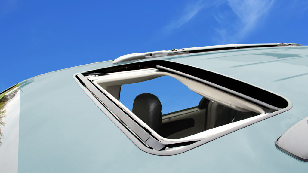 Does insurance cover broken sunroof?