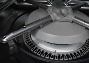 How do I change the filter in my KitchenAid dishwasher?