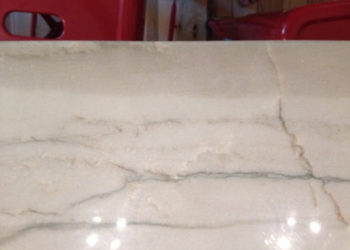 how to get water stains out of quartzite