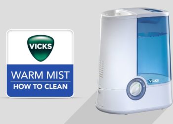 how to clean warm mist humidifier