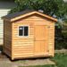 What is a standard shed size?