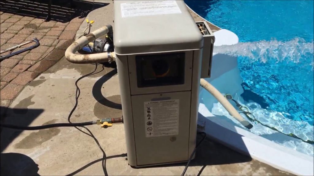 propane pool heater cost