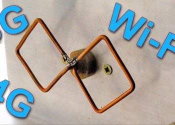 How can I make a mobile antenna booster at home?