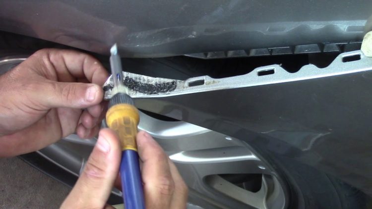 how to repair front bumper