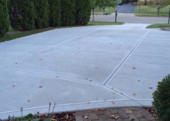 Can you patch concrete driveway?