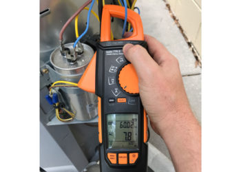 well pump capacitor test