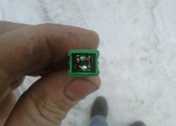 what does a blown relay look like
