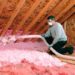 can i put cellulose insulation over fiberglass