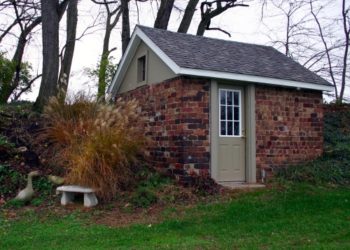 brick shed designs