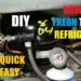 How do I charge my refrigerator with freon?