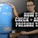 how to add air to a well pressure tank
